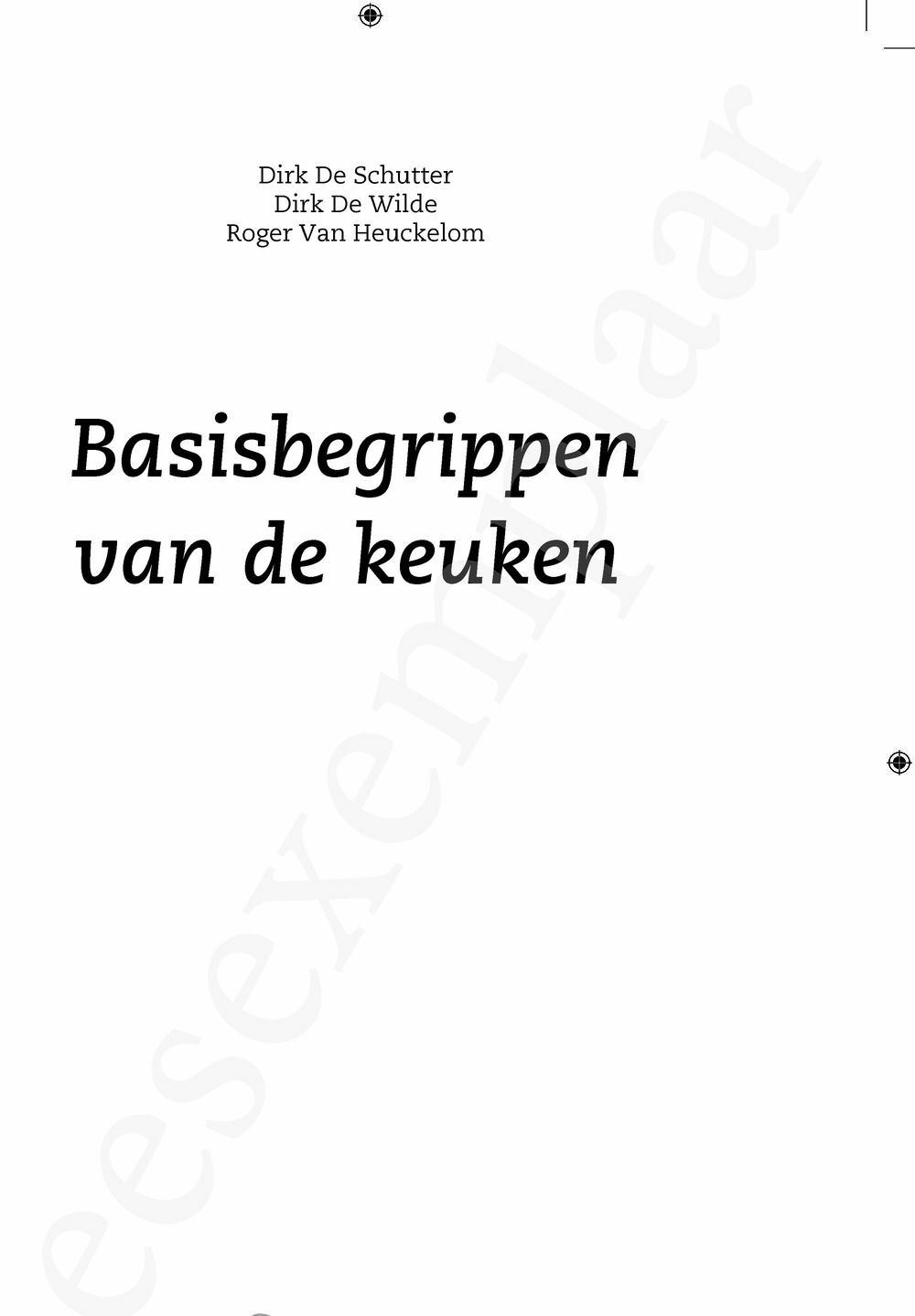 Preview: Basisbegrippen van de keuken