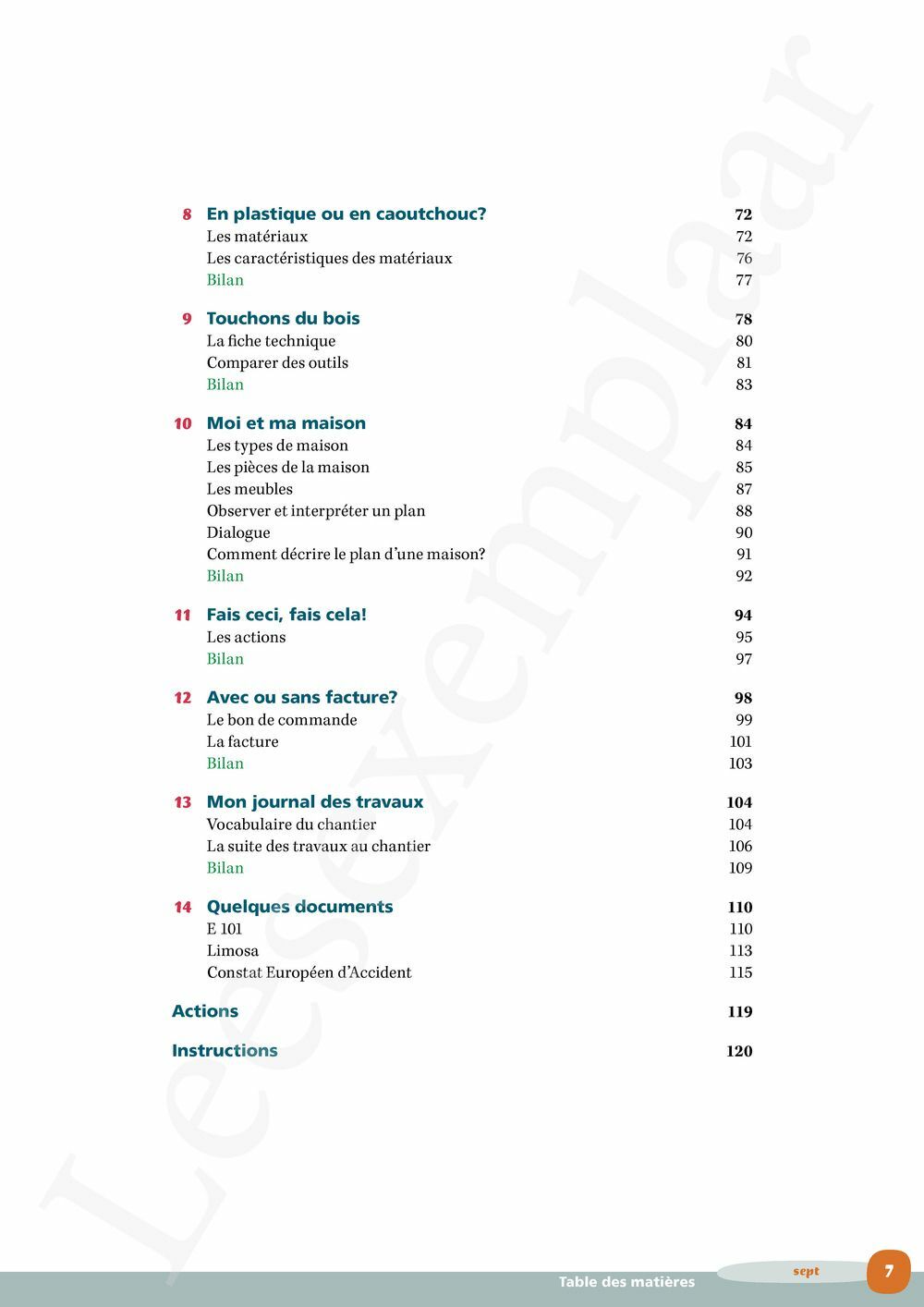 Preview: Profils Bois & Construction Vaktaalleerwerkboek (incl. Pelckmans Portaal)