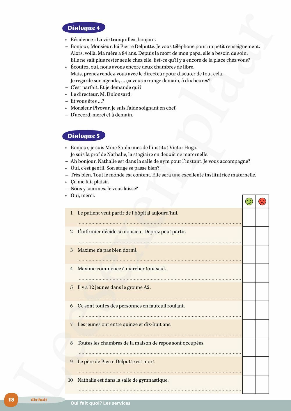 Preview: Profils Soins & Services aux personnes Vaktaalleerwerkboek (incl. Pelckmans Portaal)