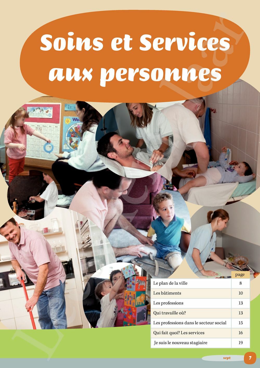 Preview: Profils Soins & Services aux personnes Vaktaalleerwerkboek (incl. Pelckmans Portaal)