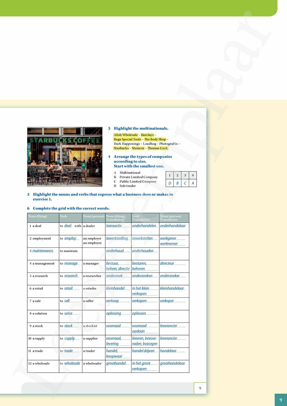 Preview: New Backbone Business and Commerce Teacher's Manual