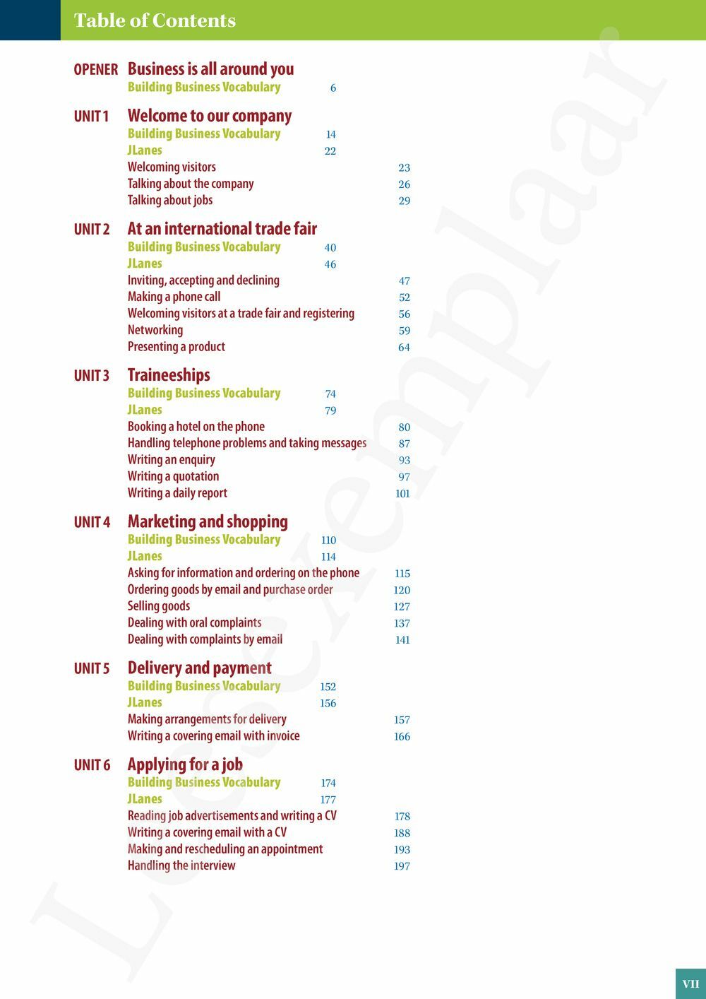 Preview: New Backbone Business and Commerce Teacher's Manual