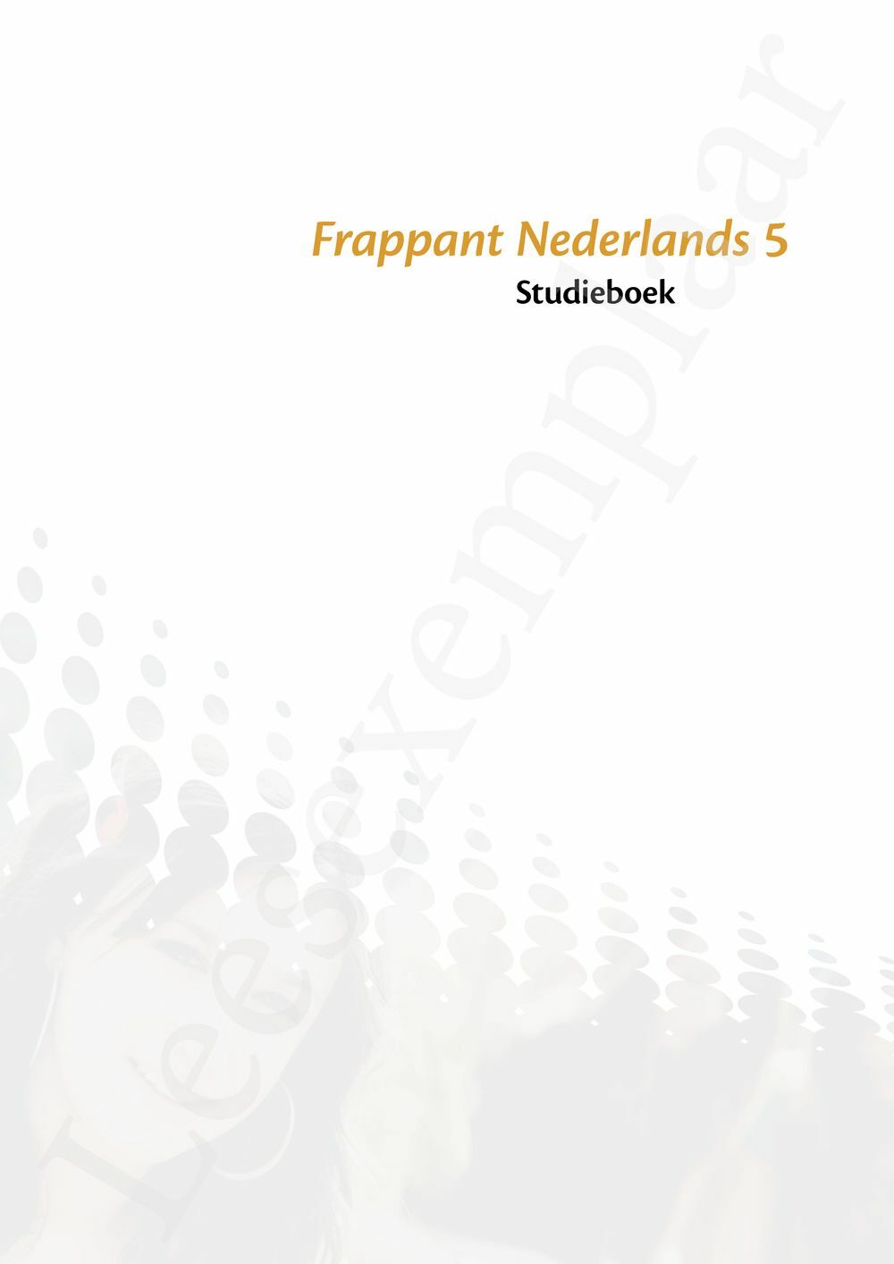 Preview: Frappant Nederlands 5 aso studieboek