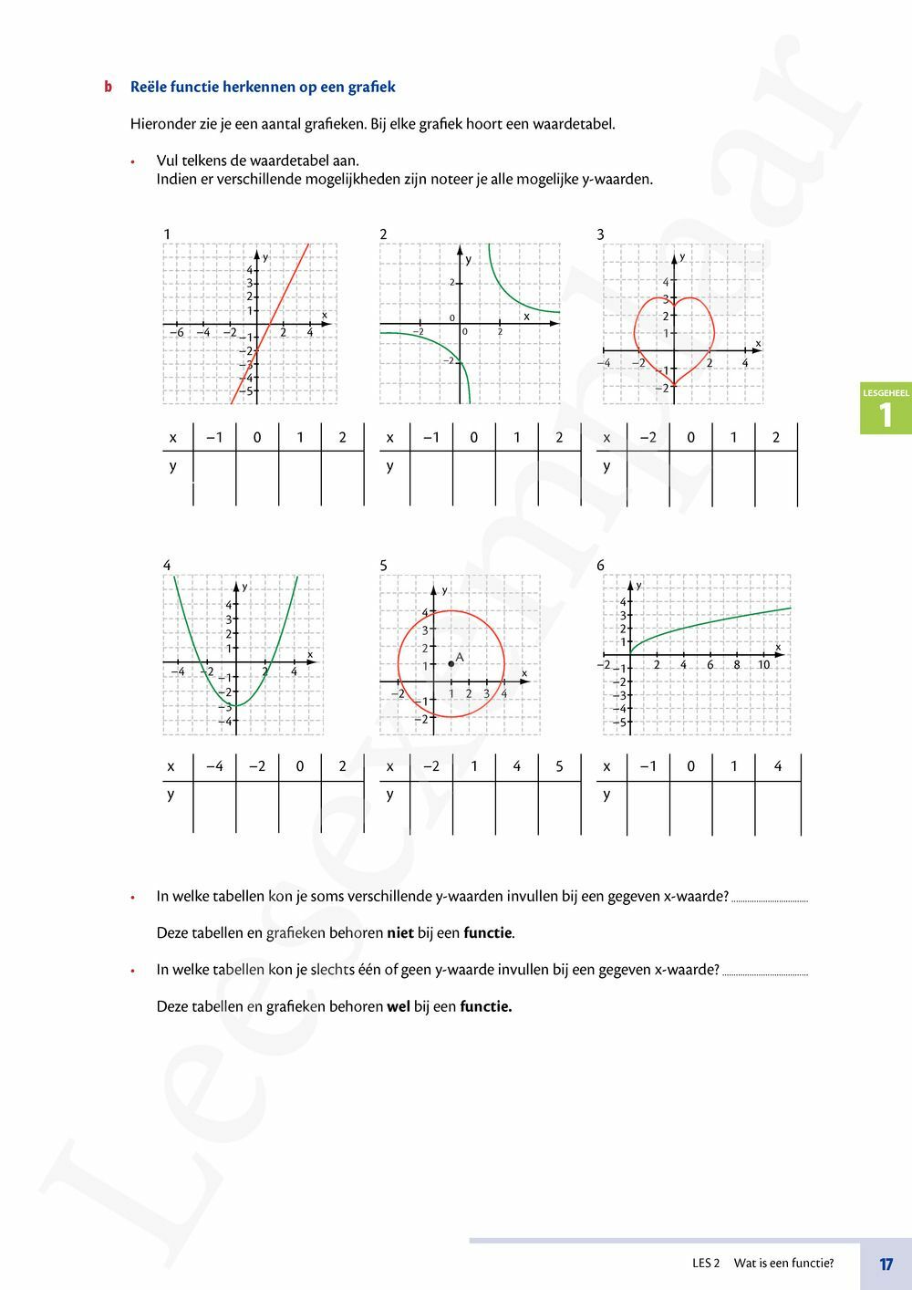 Preview: Matrix Wiskunde 4/5 Tweedegraadsvergelijkingen en -functies 2 & 3 uur wiskunde tso-kso Leerwerkboek (incl. openleertrajecten, beknopte correctiesleutel en Pelckmans Portaal)
