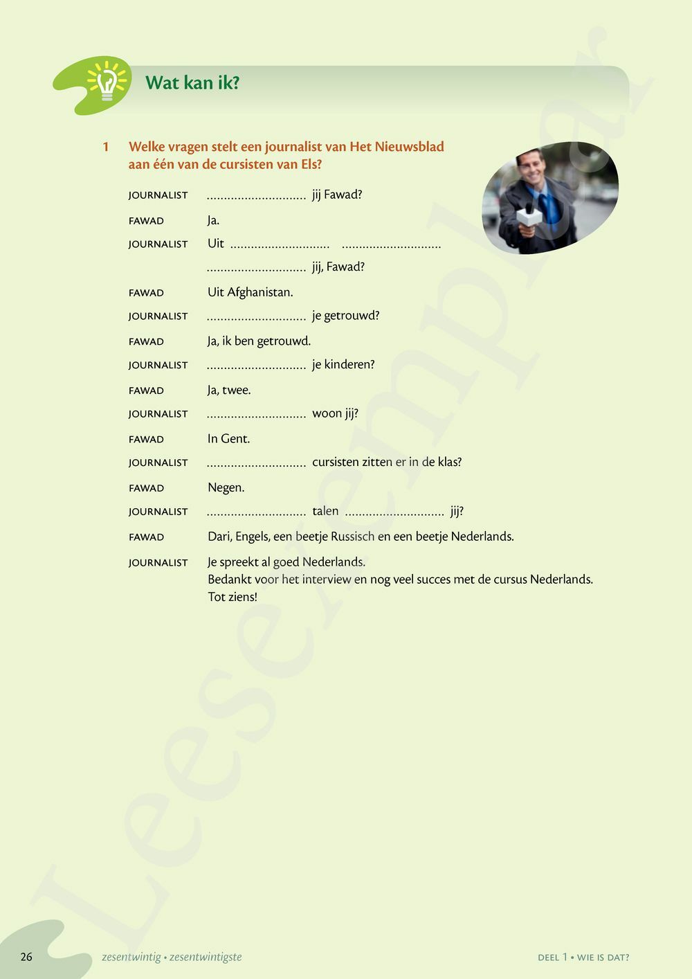 Preview: Zo gezegd 1.1 Breakthrough Leerwerkboek (incl. audio-cd voor de cursist)