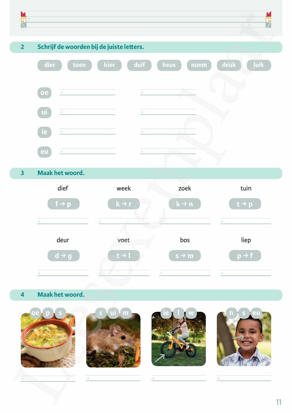 Preview: Iedereen spelt 2a Leerwerkboek