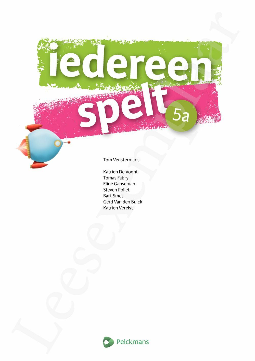 Preview: Iedereen spelt 5a Leerwerkboek