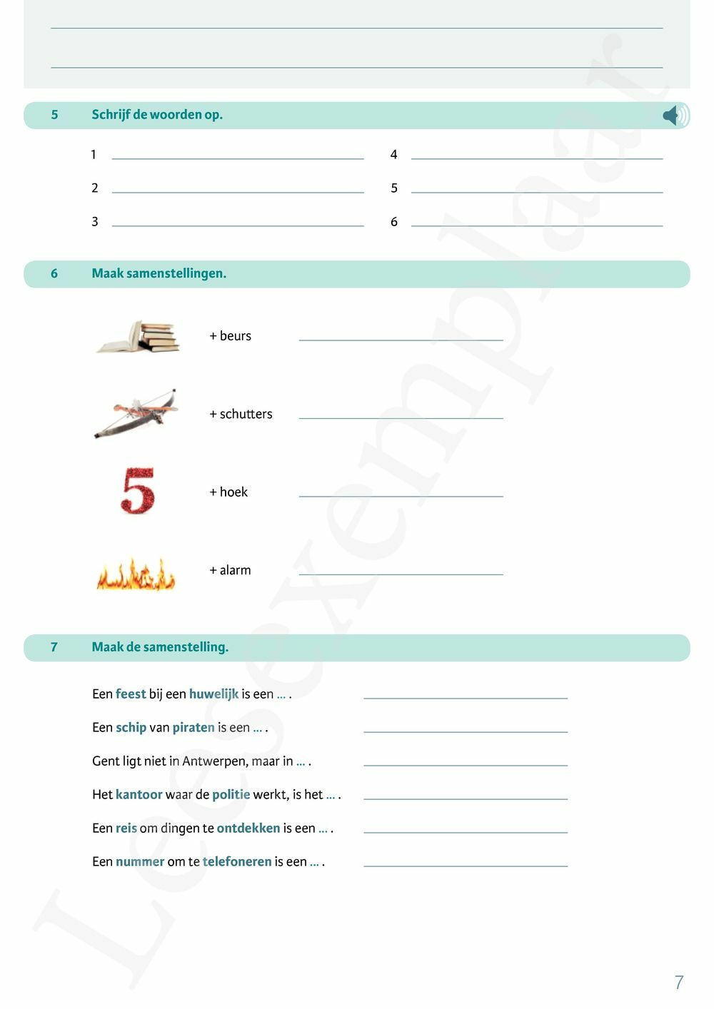 Preview: Iedereen spelt 5a Leerwerkboek