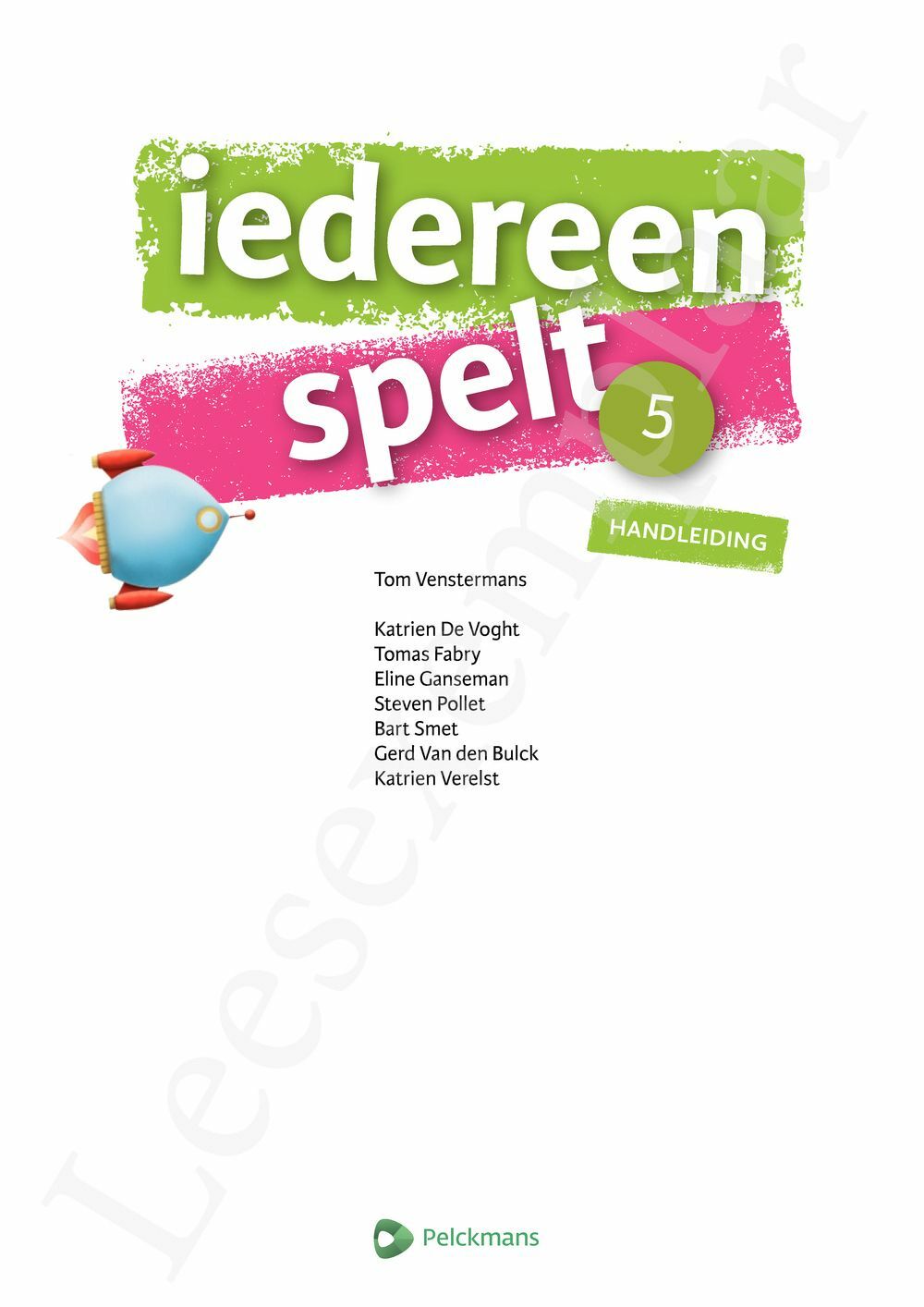 Preview: Iedereen spelt 5 Handleiding incl. kopieerbladen