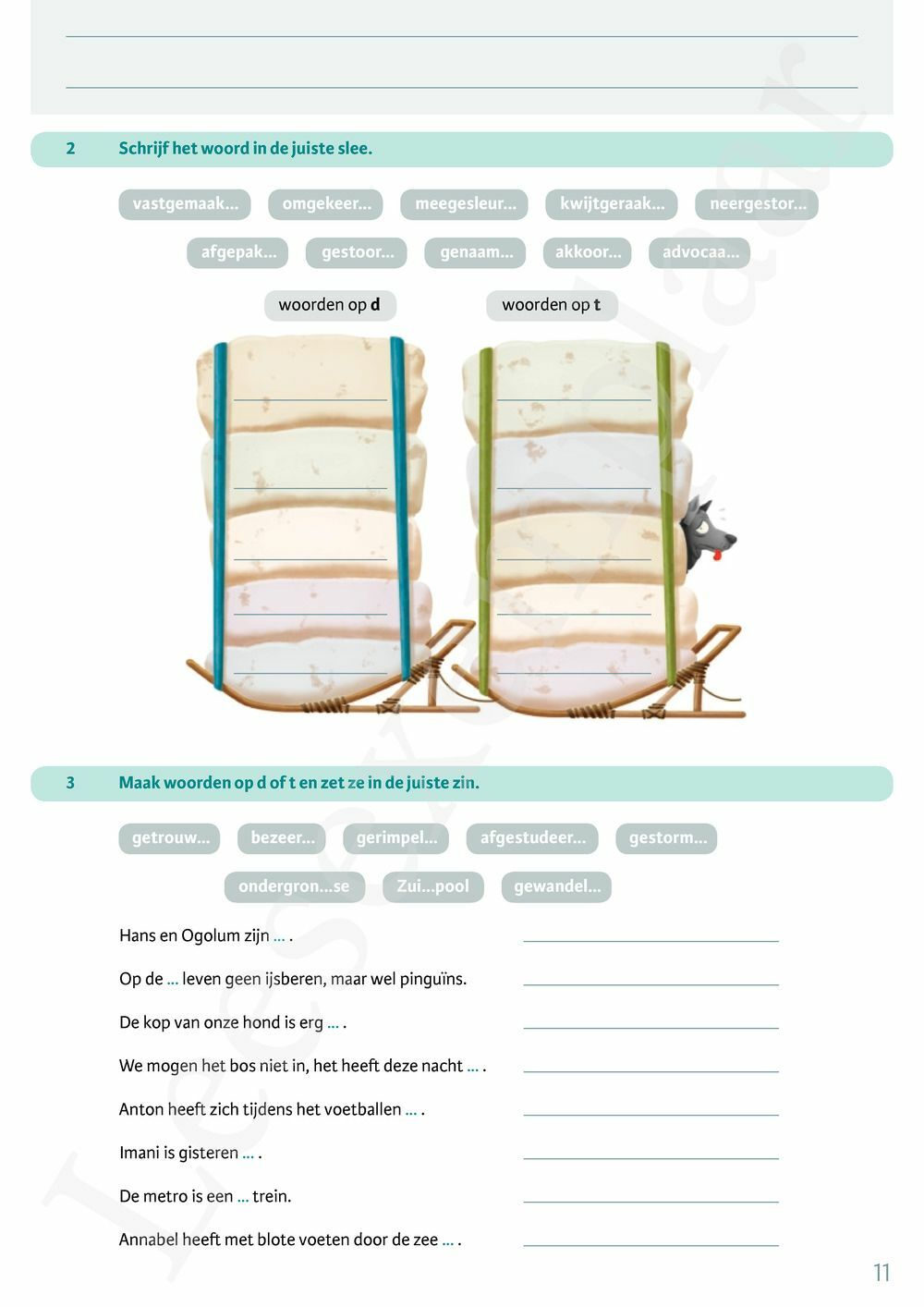 Preview: Iedereen spelt 6a Leerwerkboek