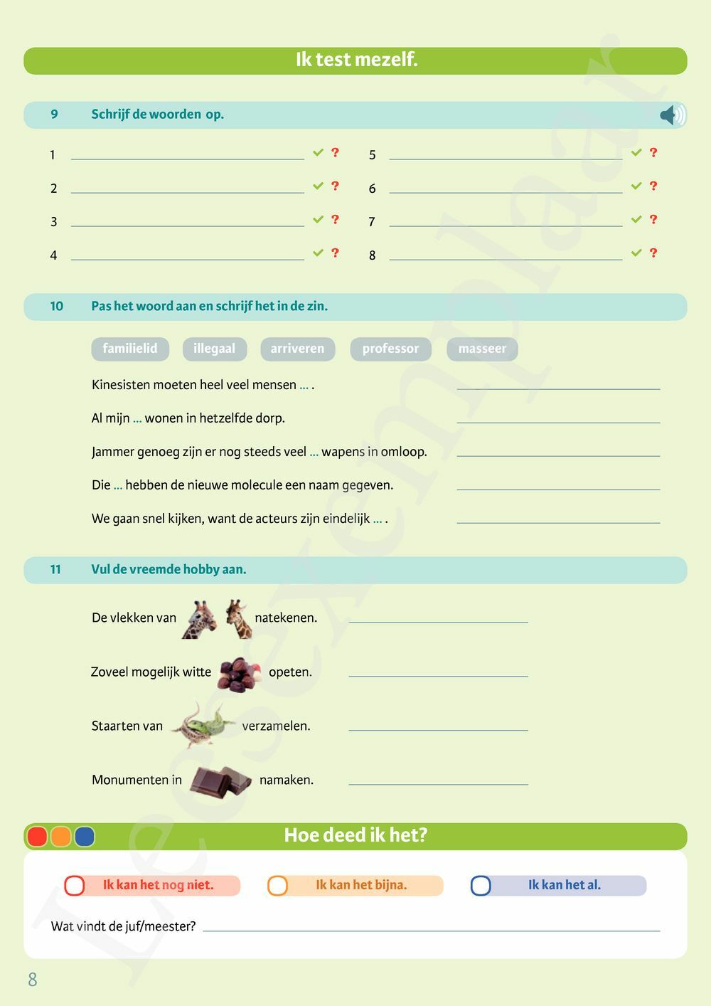 Preview: Iedereen spelt 6a Leerwerkboek