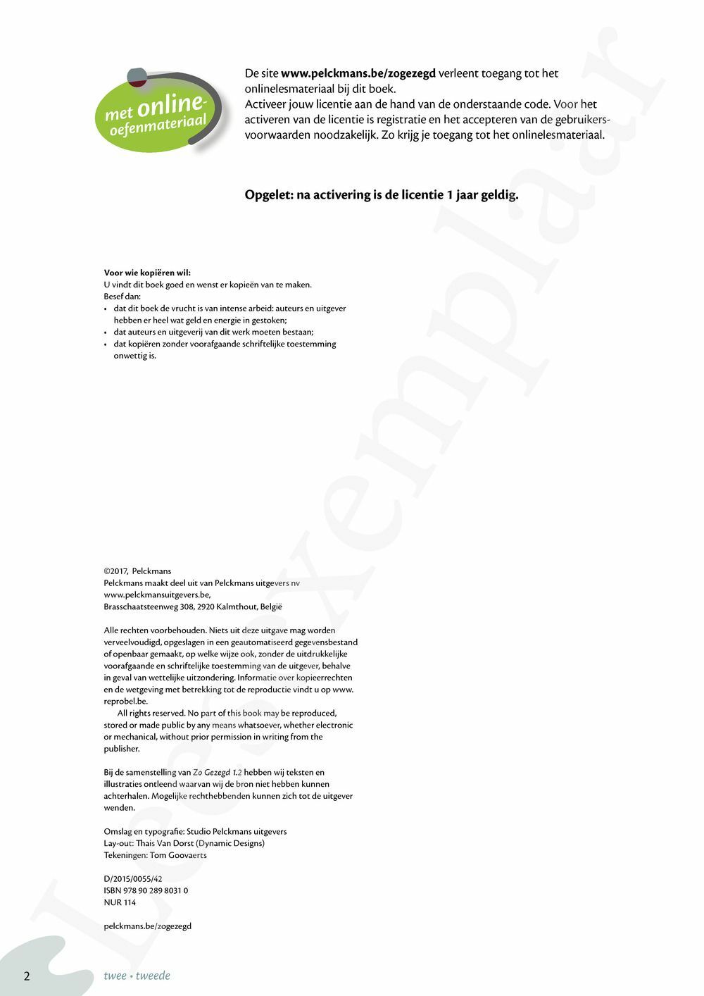 Preview: Zo gezegd 1.2 Waystage mondeling Leerwerkboek (inclusief Audio-cd voor de cursist)