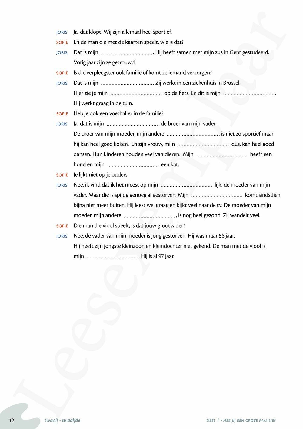 Preview: Zo gezegd 1.2 Waystage mondeling Leerwerkboek (inclusief Audio-cd voor de cursist)