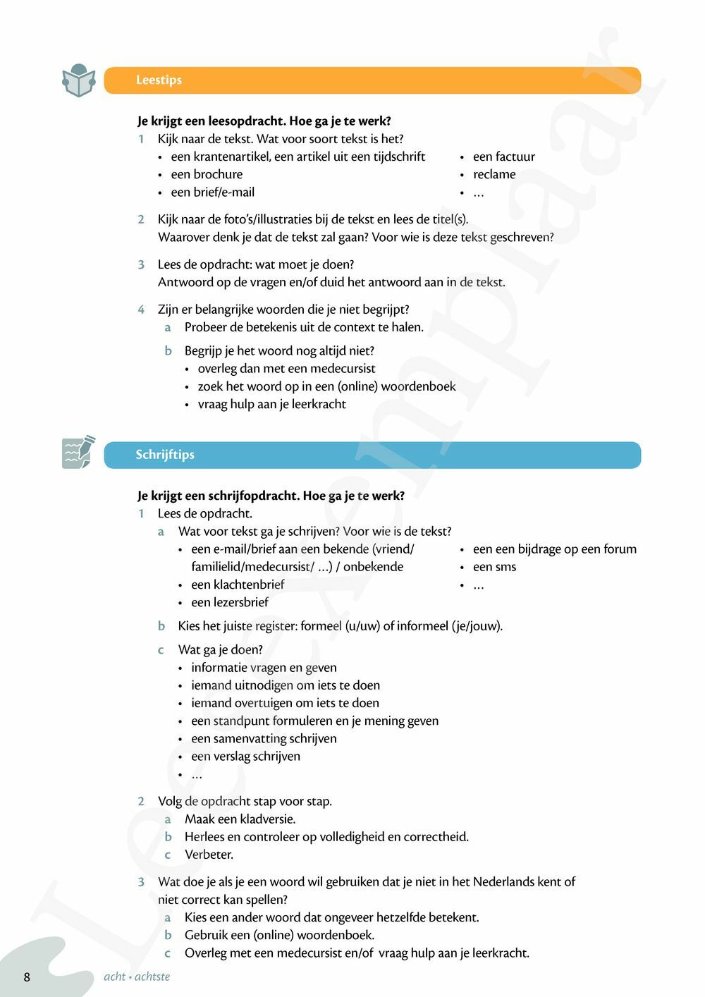 Preview: Zo gezegd 2.1 Threshold 1 schriftelijk persoonlijk Leerwerkboek