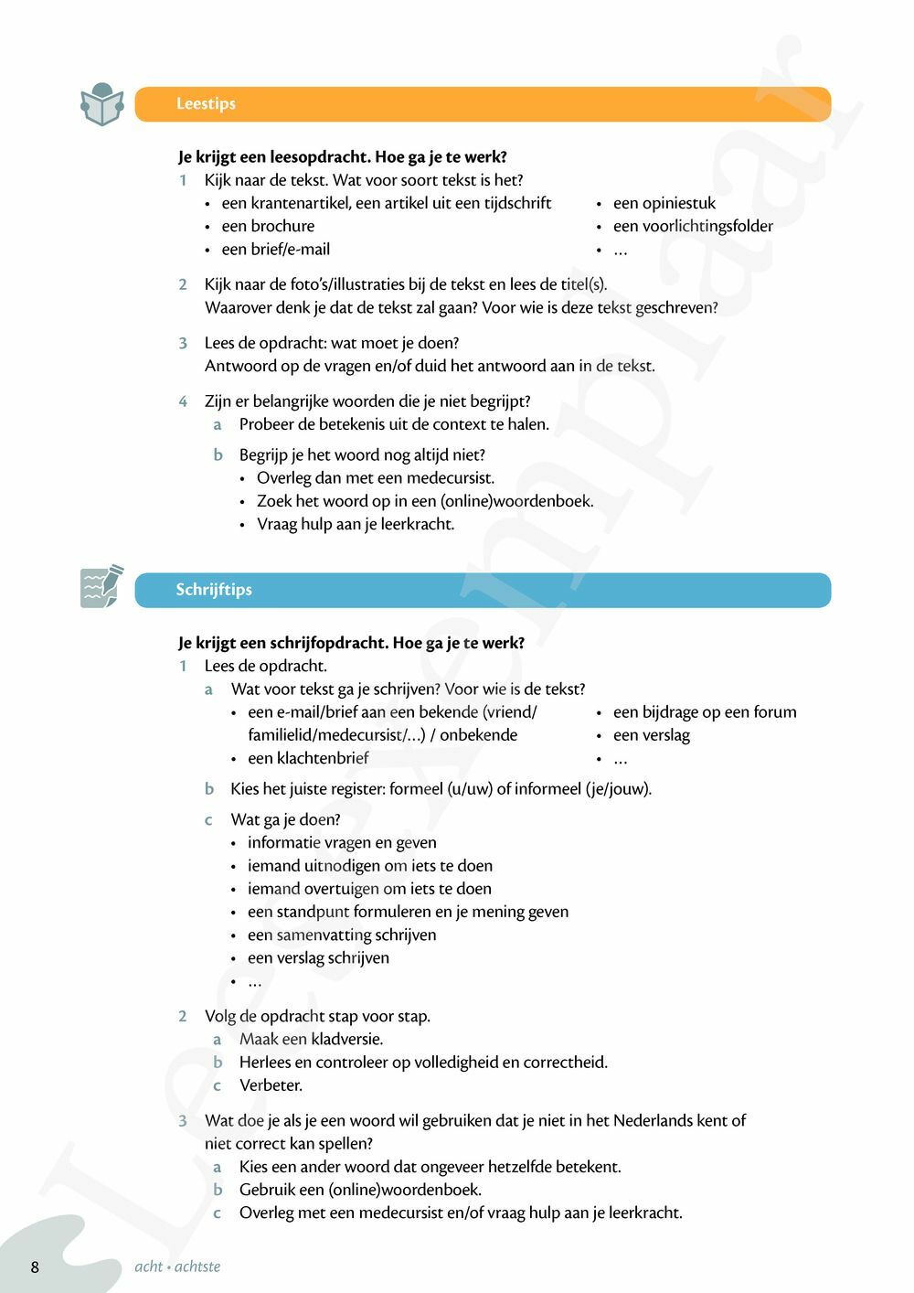 Preview: Zo gezegd 2.3 Threshold 3 schriftelijk persoonlijk Leerwerkboek