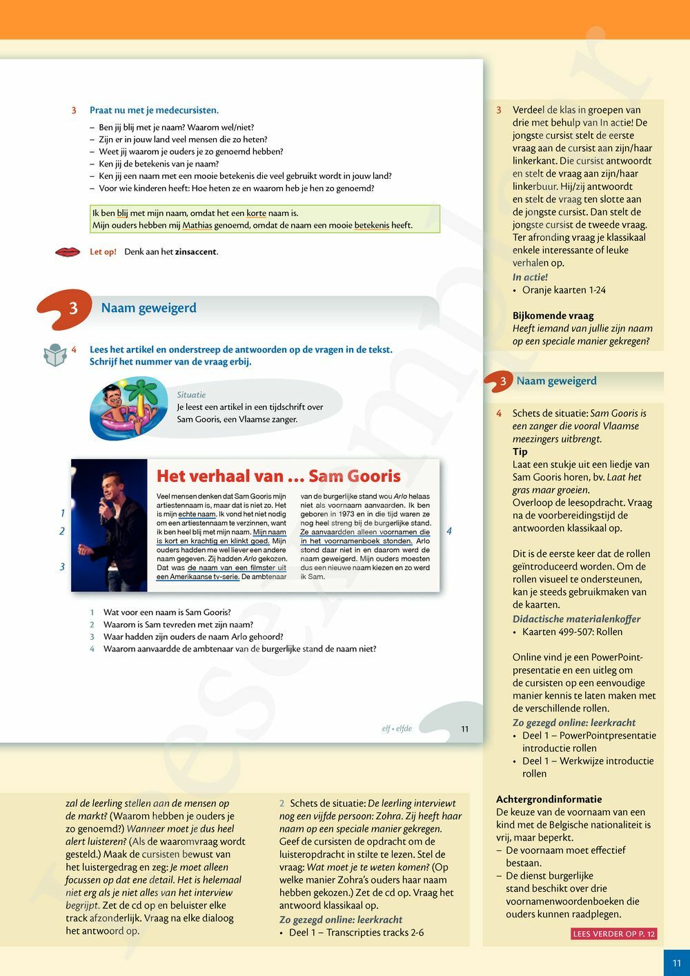 Preview: Zo gezegd 2.3 Threshold 3 schriftelijk persoonlijk Handleiding