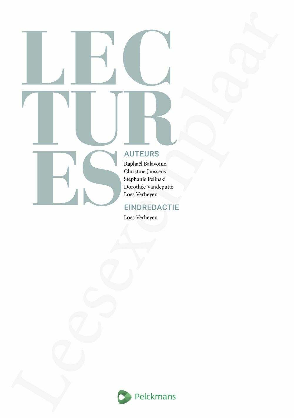 Preview: Quartier français 6 Lectures