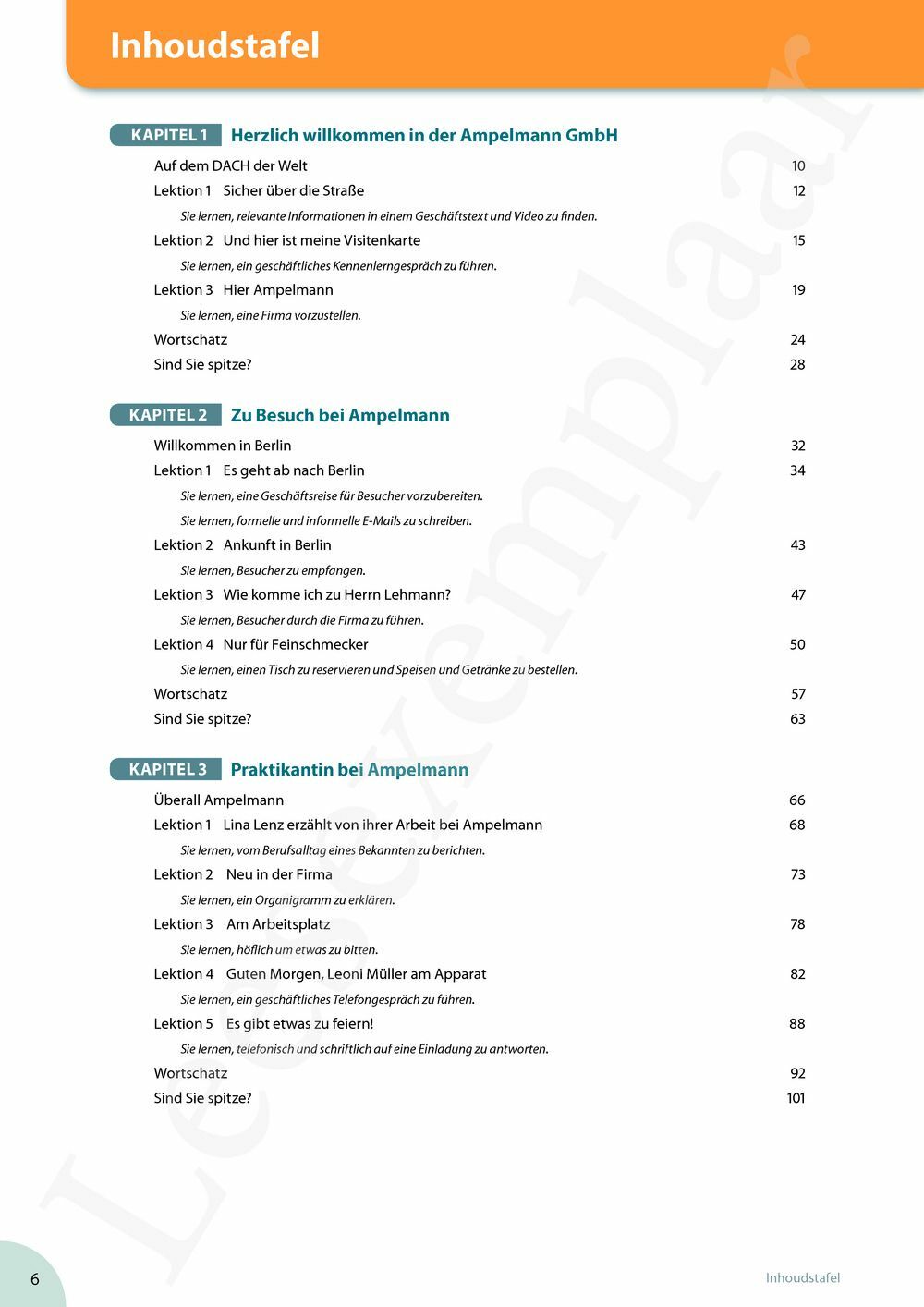 Preview: Spitze im Beruf Leerwerkboek (incl. Pelckmans Portaal)