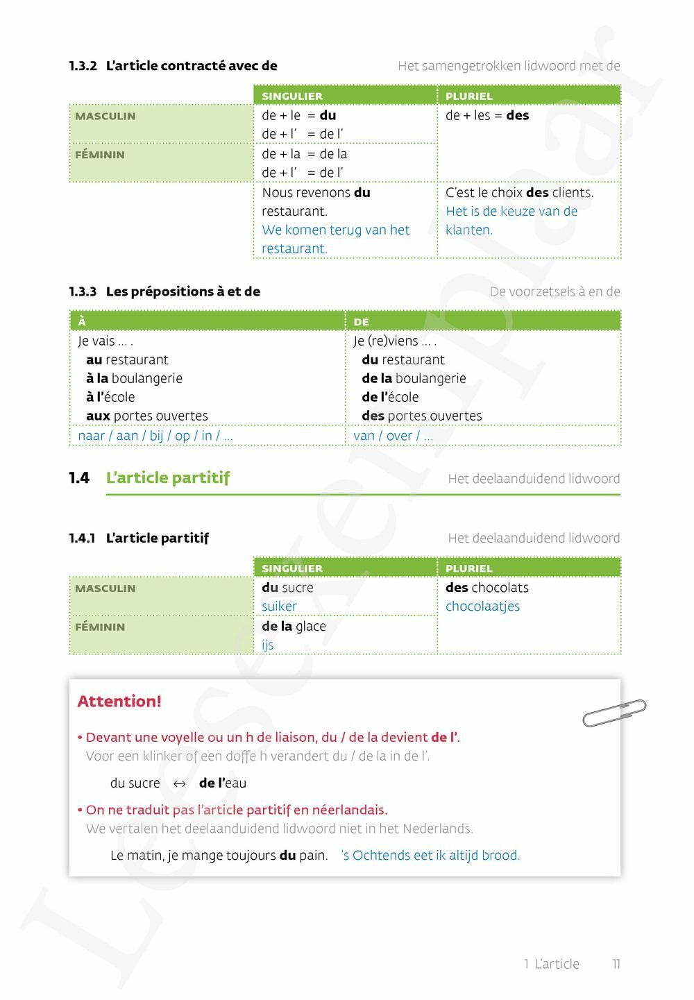 Preview: Grammaire Premier degré Nouvelle édition (incl. Pelckmans Portaal)