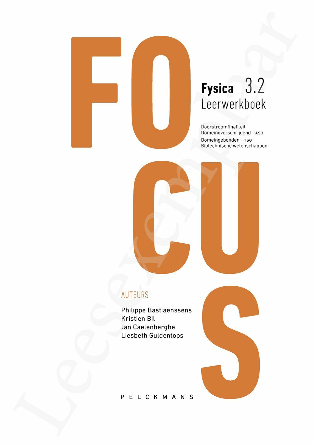 Preview: Focus Fysica 3.2 Leerwerkboek (incl. Pelckmans Portaal)