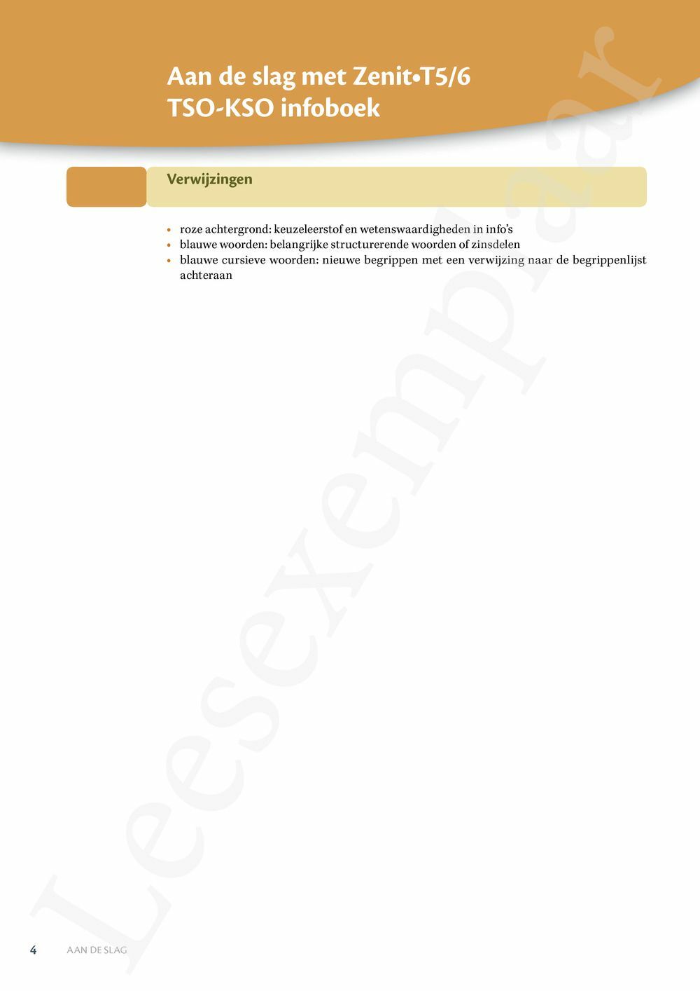 Preview: Zenit T5/6 tso-kso Infoboek (inclusief Pelckmans Portaal)