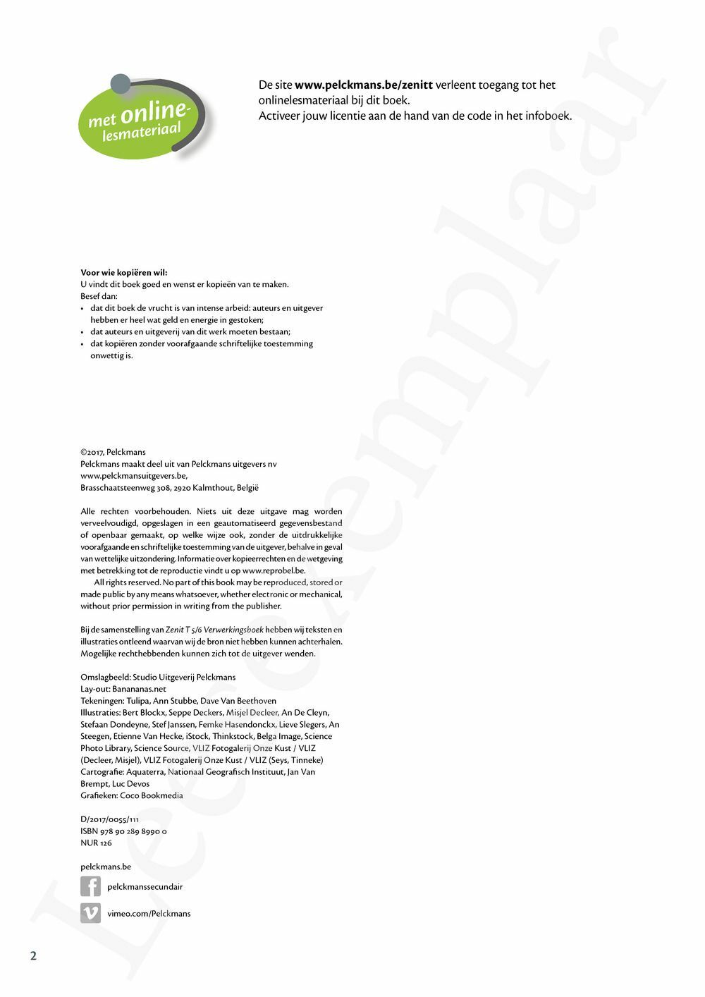 Preview: Zenit T5/6 tso-kso Verwerkingsboek (inclusief Pelckmans Portaal)