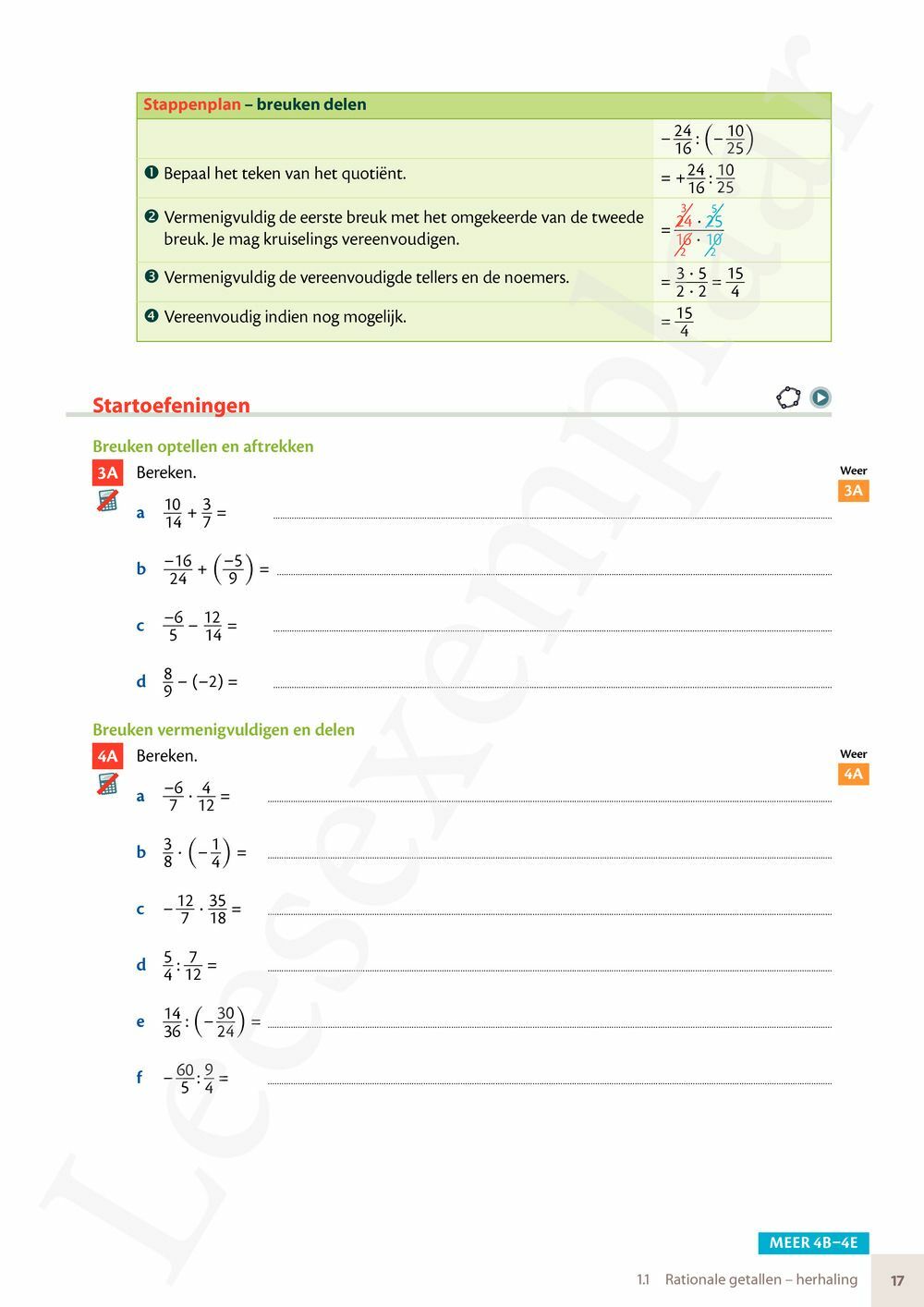 Preview: Matrix Wiskunde 3.3 Leerwerkboek A Getallen - Algebra - Verbanden (incl. Pelckmans Portaal)