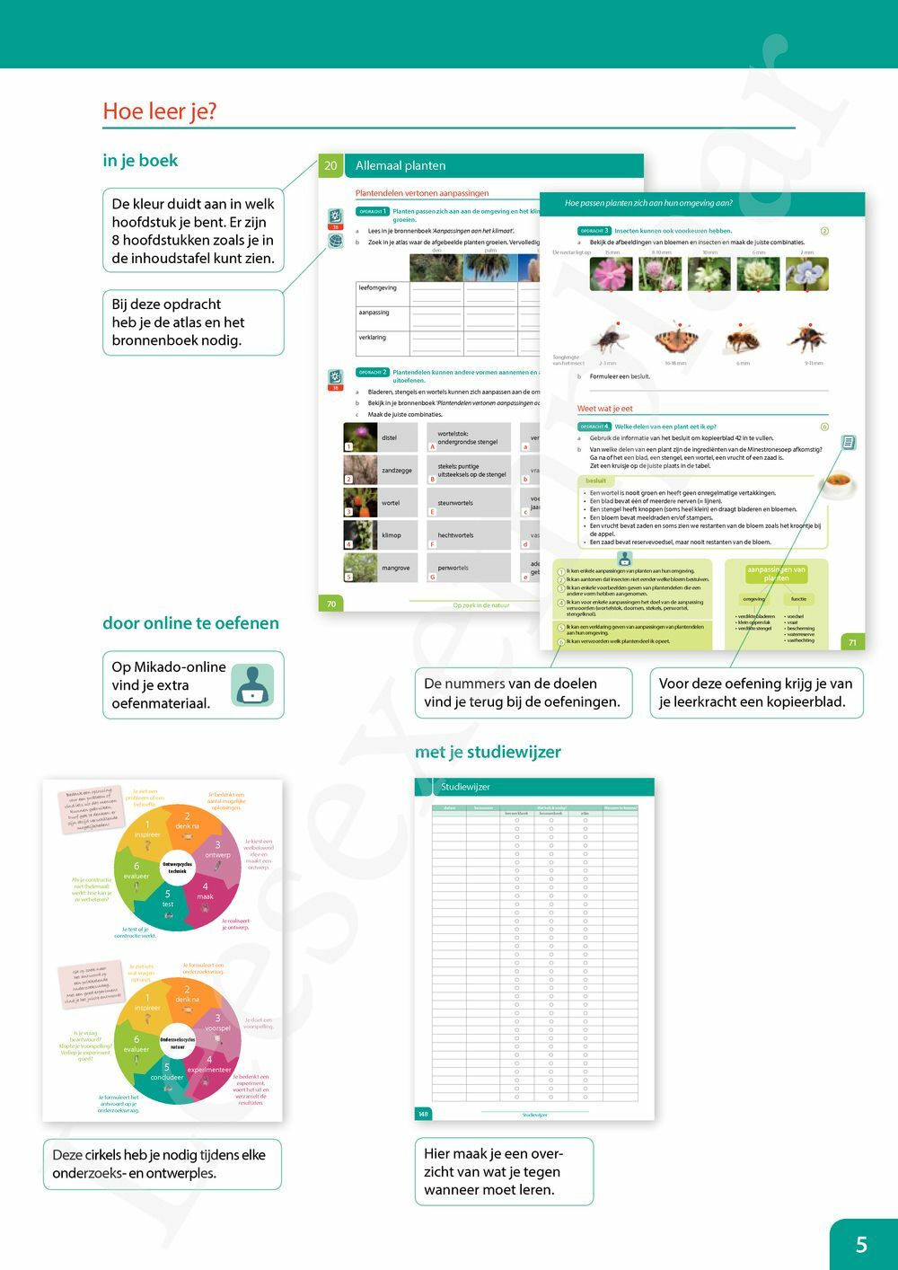 Preview: Mikado 5 Leerwerkboek Wereldoriëntatie incl. onlineoefenmateriaal