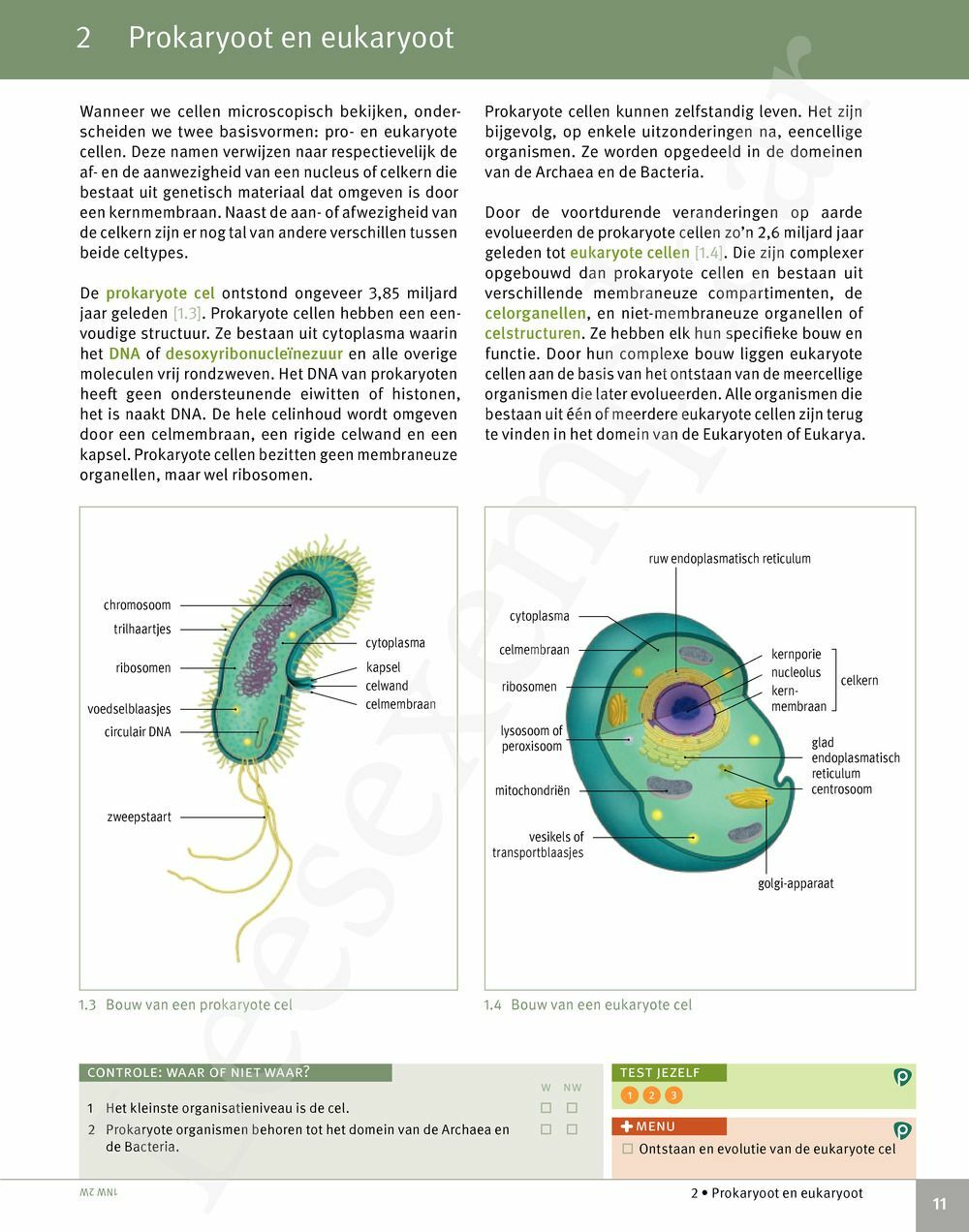 Preview: Focus Biologie 5 Cel en celprocessen Handboek (incl. Pelckmans Portaal)