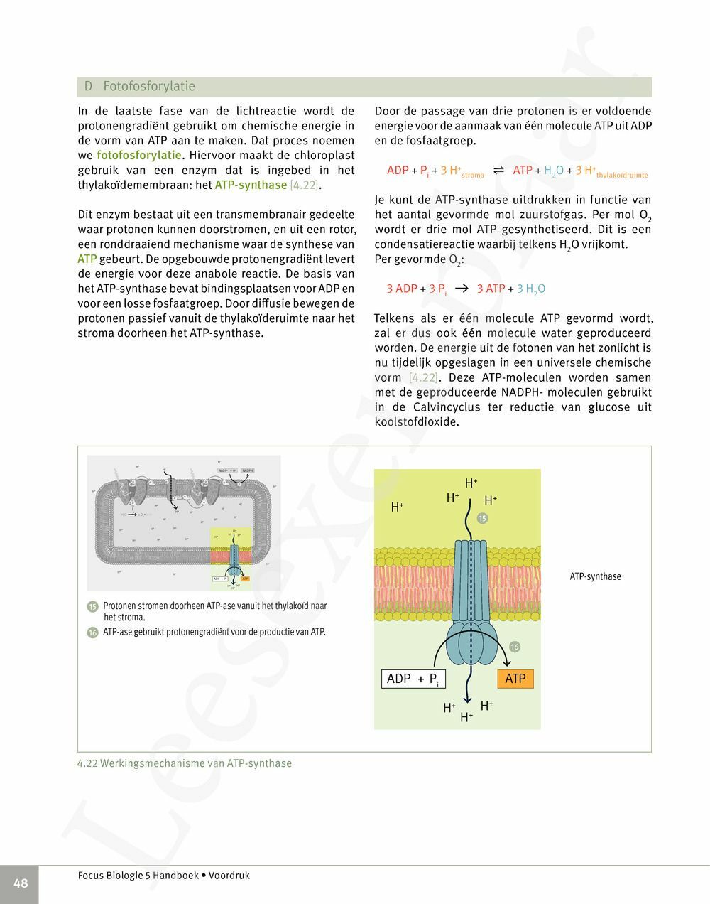 Preview: Focus Biologie 5 Cel en celprocessen Handboek (incl. Pelckmans Portaal)