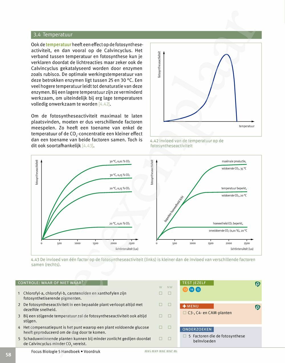 Preview: Focus Biologie 5 Cel en celprocessen Handboek (incl. Pelckmans Portaal)