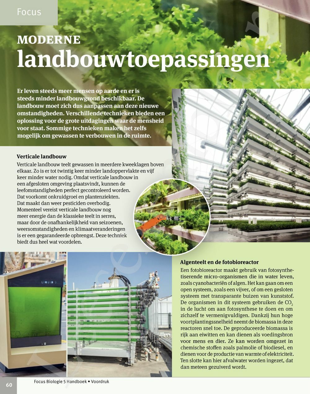 Preview: Focus Biologie 5 Cel en celprocessen Handboek (incl. Pelckmans Portaal)