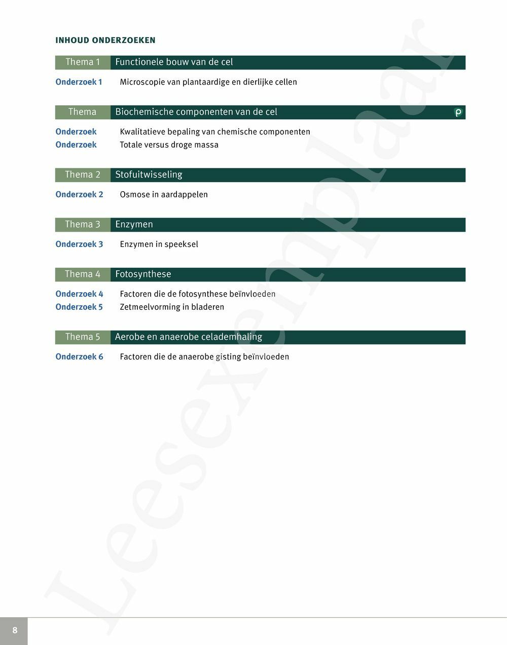 Preview: Focus Biologie 5 Cel en celprocessen Handboek (incl. Pelckmans Portaal)