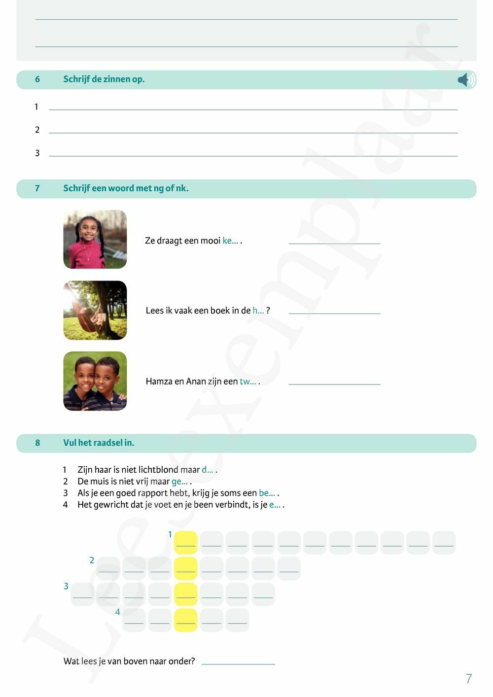 Preview: Iedereen spelt 4b Leerwerkboek