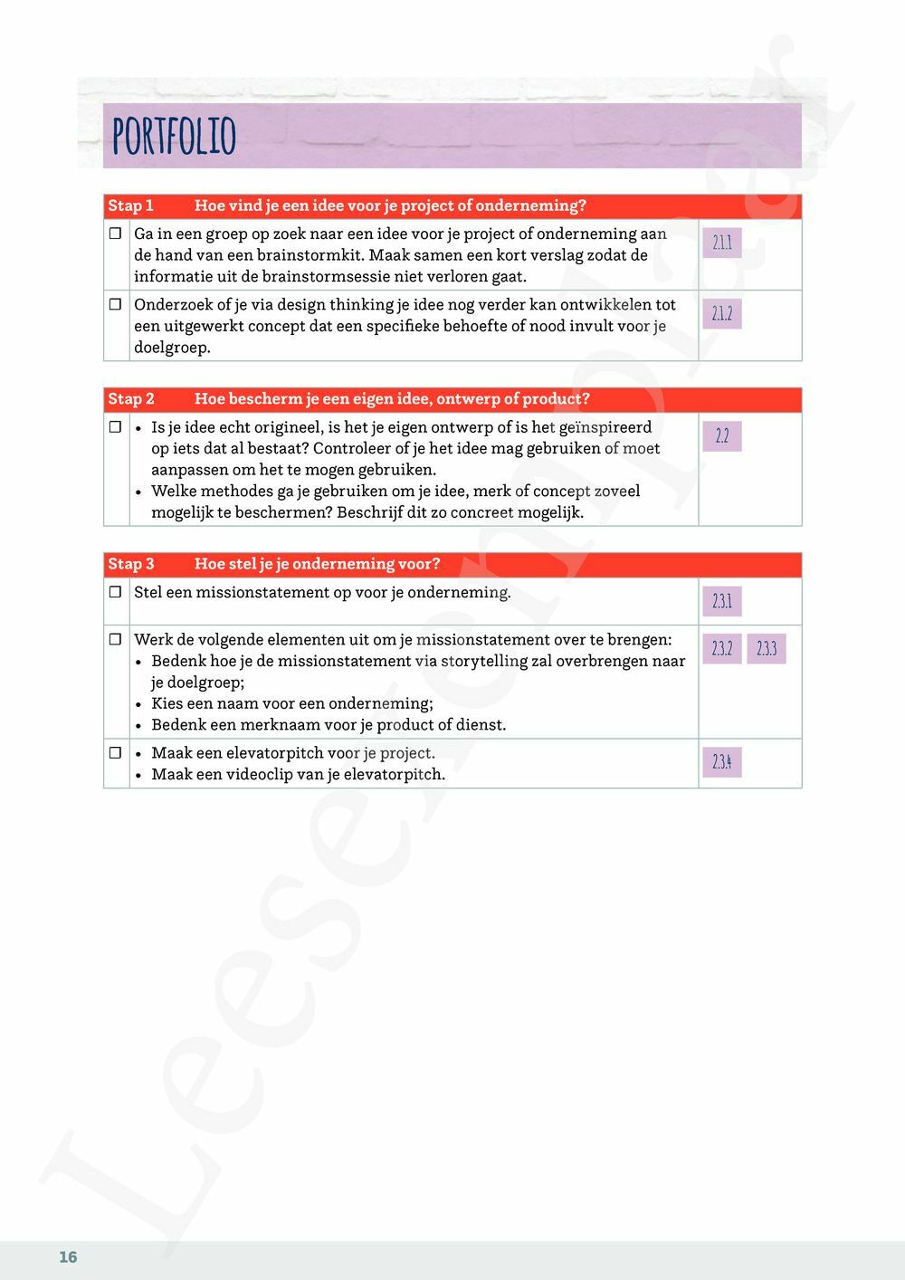 Preview: Ondernemend project - Ondernemerschap Leerwerkboek (inclusief Pelckmans Portaal)