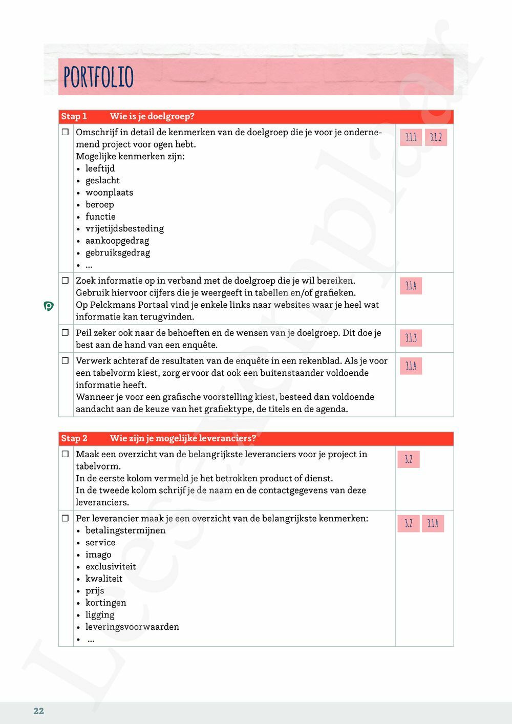 Preview: Ondernemend project - Ondernemerschap Leerwerkboek (inclusief Pelckmans Portaal)