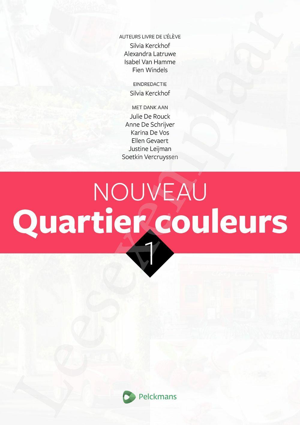 Preview: Nouveau Quartier couleurs 1 Leerwerkboek (incl. Pelckmans Portaal)