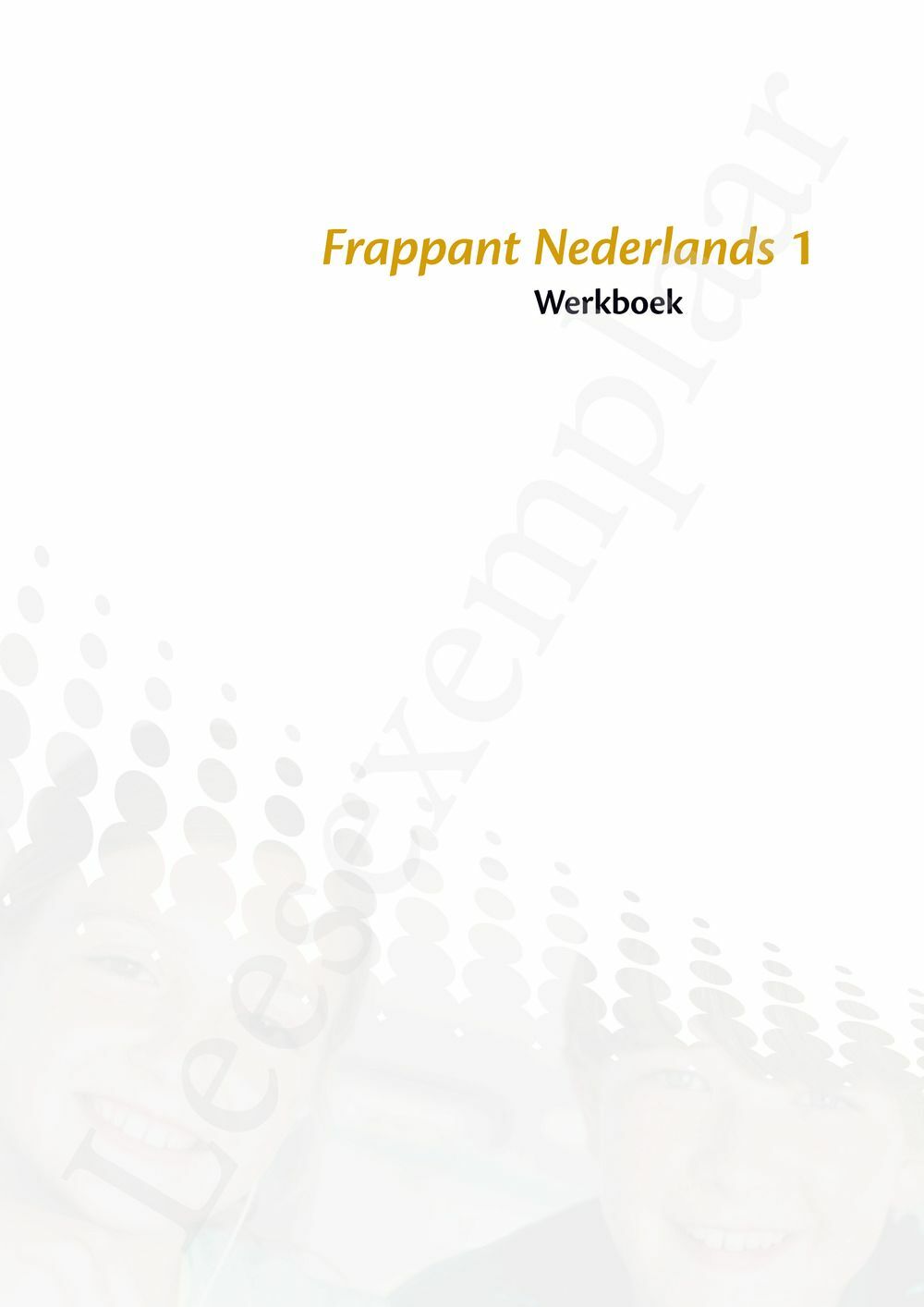 Preview: Frappant Nederlands 1 Werkboek (incl. Pelckmans Portaal)