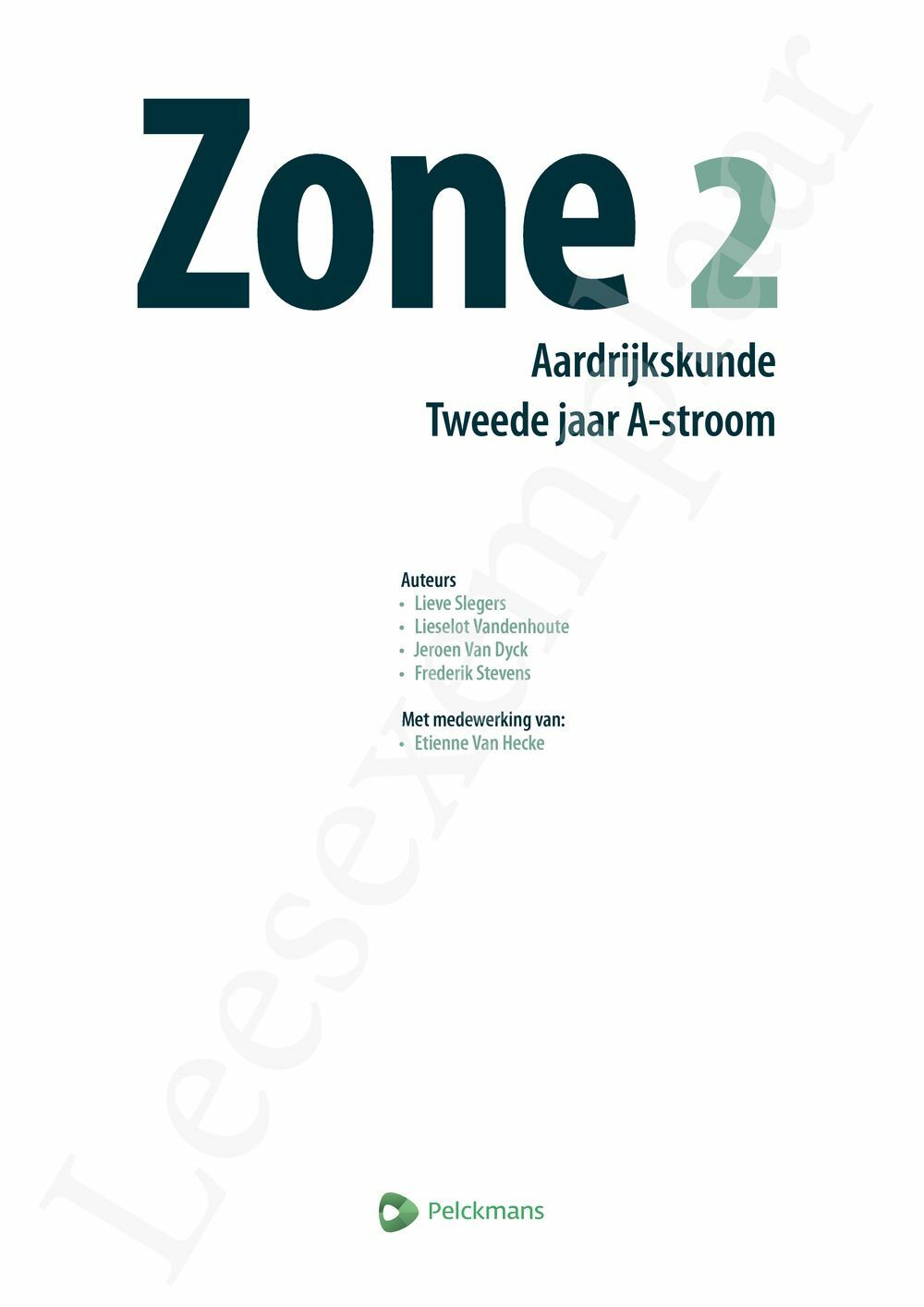 Preview: Zone 2 Leerwerkboek (incl. Pelckmans Portaal)