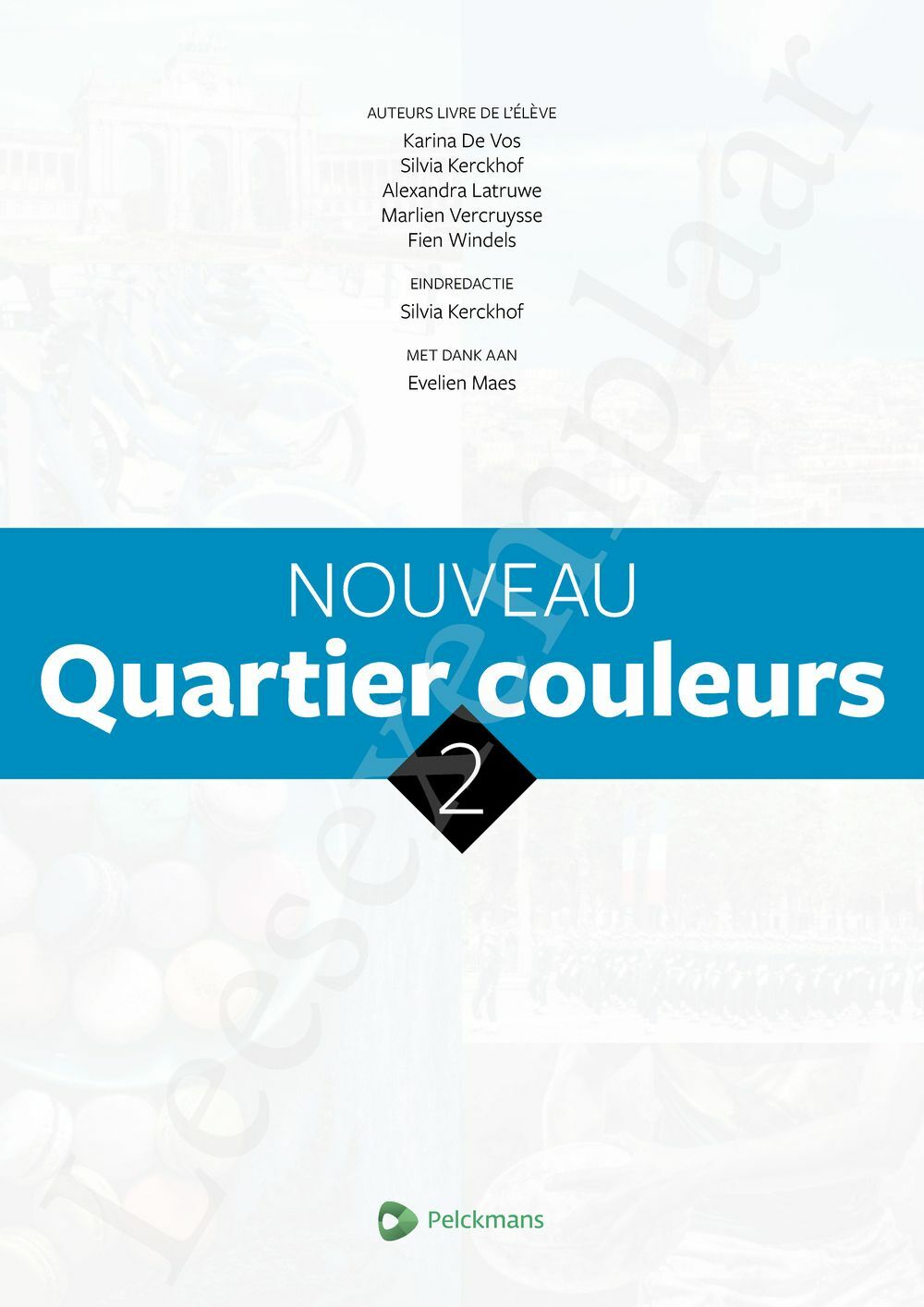 Preview: Nouveau Quartier couleurs 2 Leerwerkboek (incl. Pelckmans Portaal)