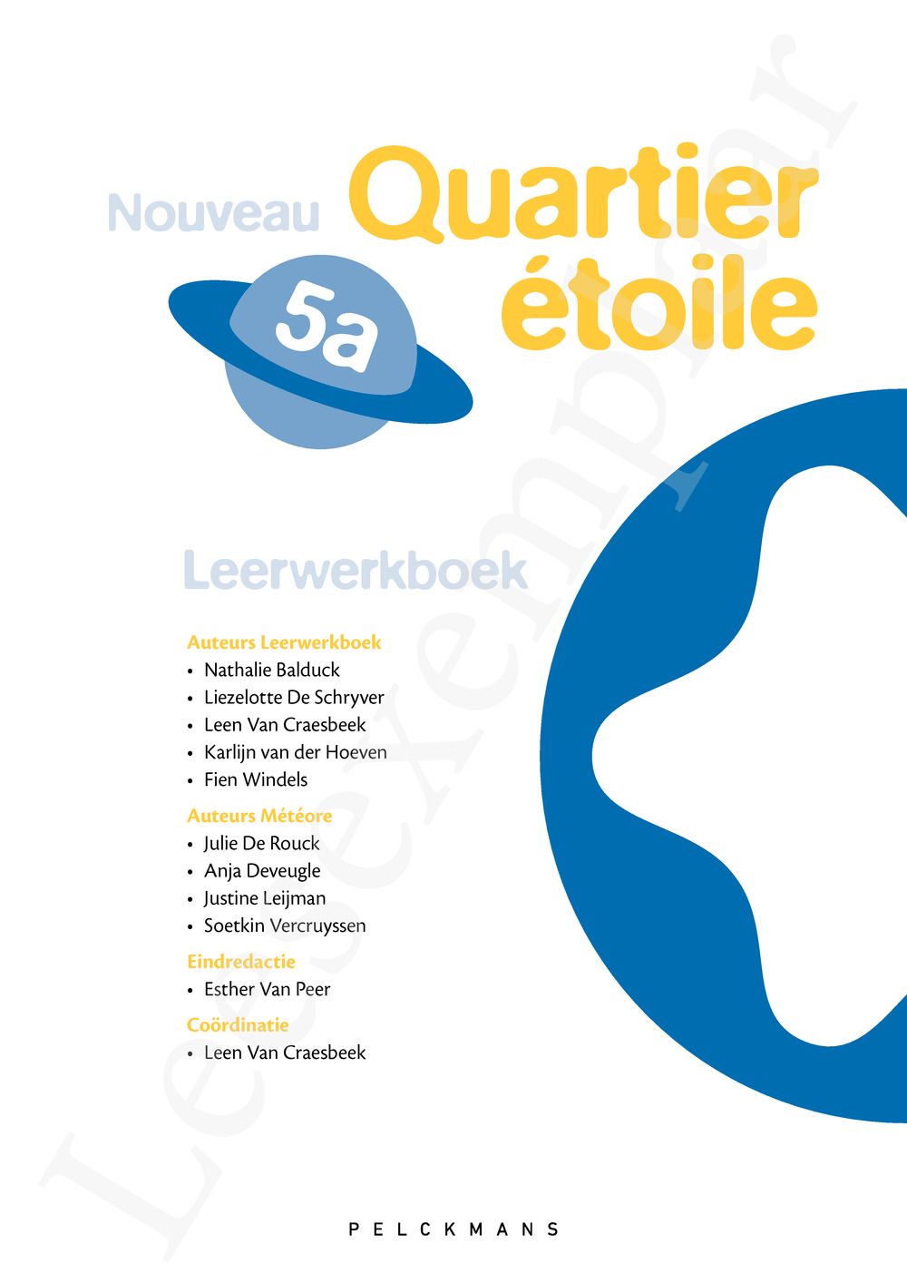 Preview: Nouveau Quartier étoile 5A Leerwerkboek (incl. météore, online oefenmateriaal)