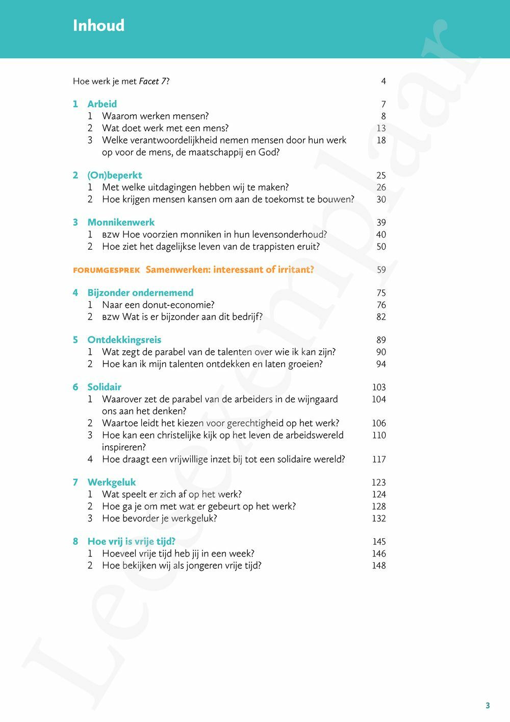 Preview: Facet 7 Leerwerkboek (incl. Pelckmans Portaal)