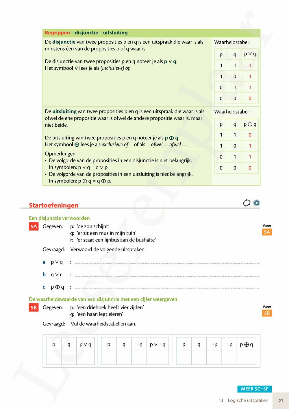 Preview: Matrix Wiskunde 3.4-5 Leerwerkboek A Logica - Getallen - Algebra - Functies (incl. Pelckmans Portaal)