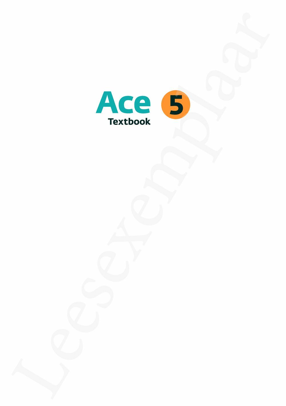 Preview: Ace 5 Textbook (incl. Pelckmans Portaal)