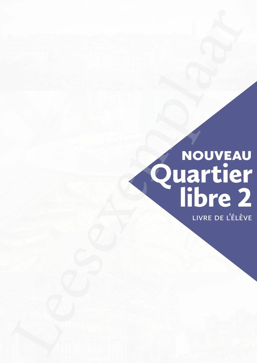 Preview: Nouveau Quartier libre 2 Livre de l'élève (incl. Pelckmans Portaal)