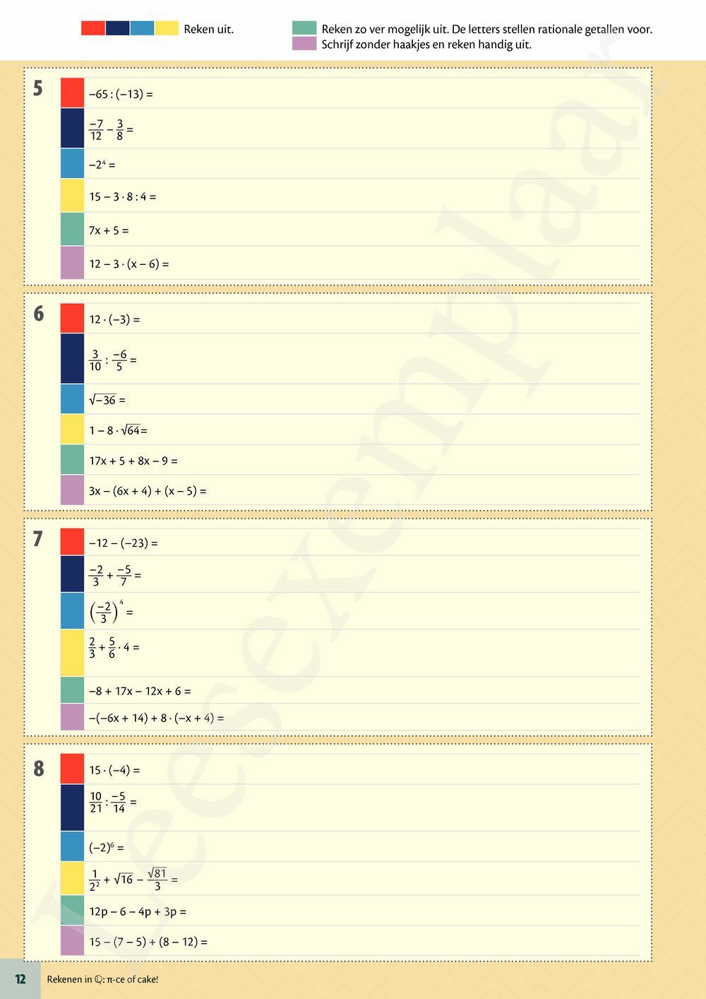 Preview: Matrix Wiskunde 2 Getallenleer Leerwerkboek (incl. Vademecum en Pelckmans Portaal)