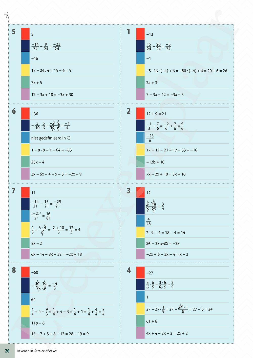 Preview: Matrix Wiskunde 2 Getallenleer Leerwerkboek (incl. Vademecum en Pelckmans Portaal)