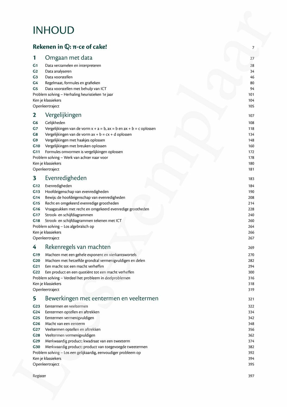 Preview: Matrix Wiskunde 2 Getallenleer Leerwerkboek (incl. Vademecum en Pelckmans Portaal)