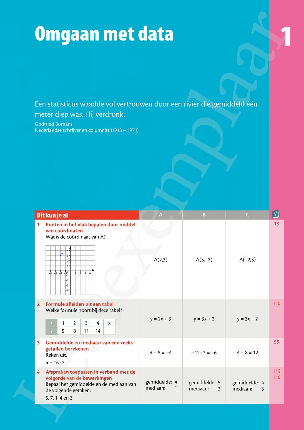 Preview: Matrix Wiskunde 2 Getallenleer Leerwerkboek (incl. Vademecum en Pelckmans Portaal)