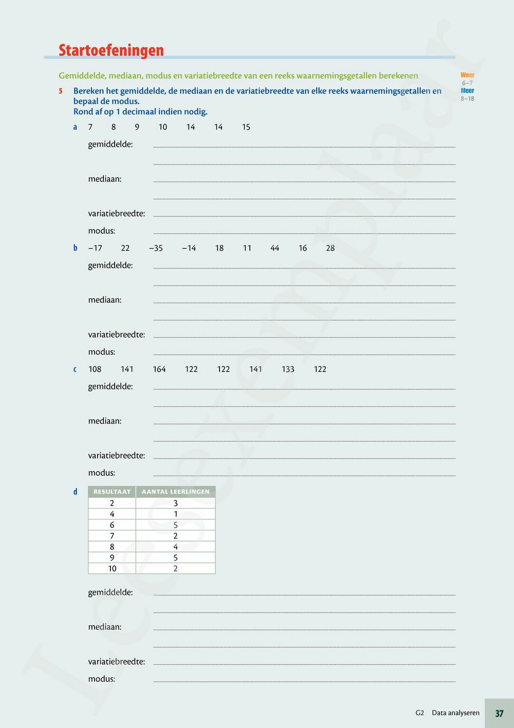 Preview: Matrix Wiskunde 2 Getallenleer Leerwerkboek (incl. Vademecum en Pelckmans Portaal)